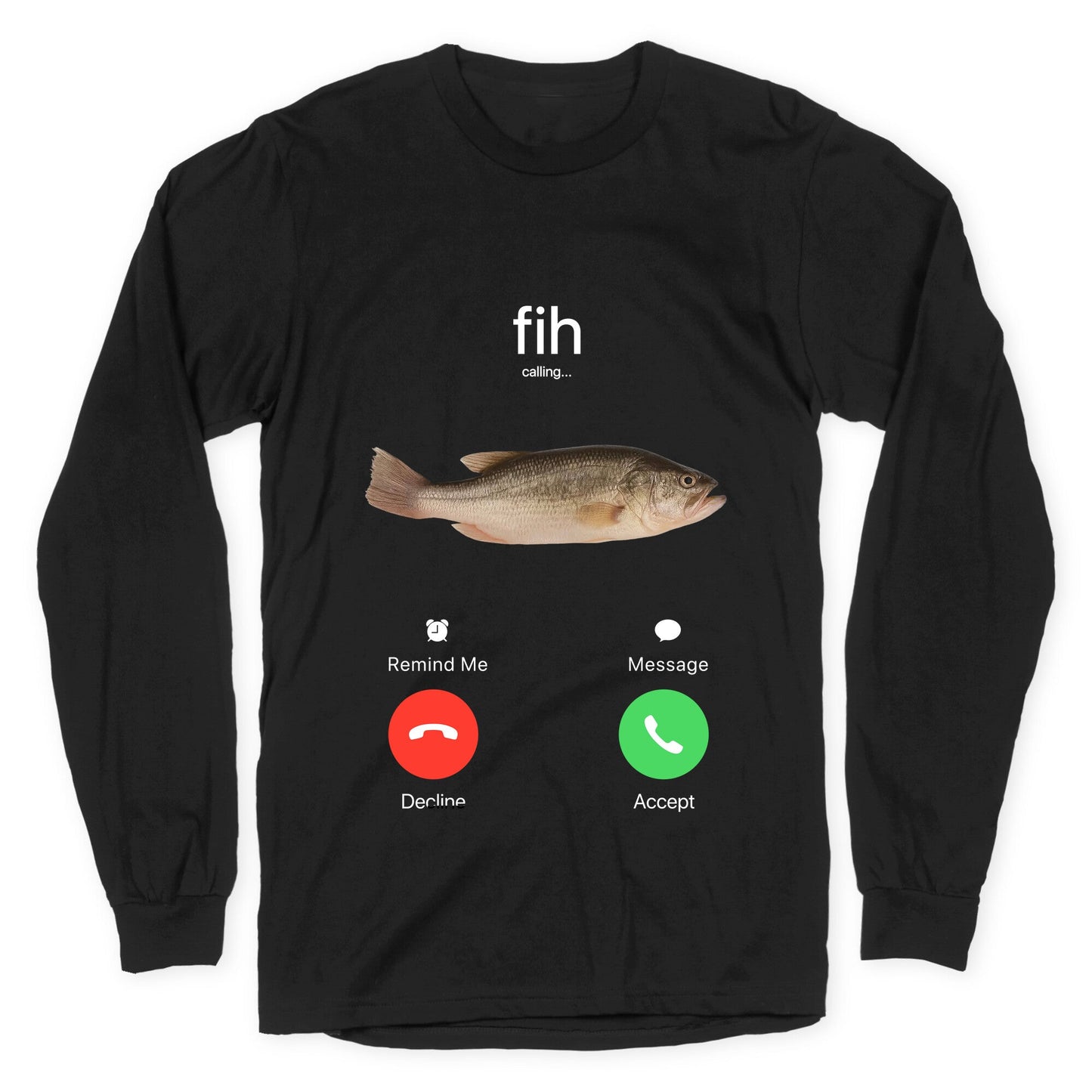 Fih Calling Me - Adult & Kids T-Shirts, Sweatshirts & Hoodies apparel design preview 1