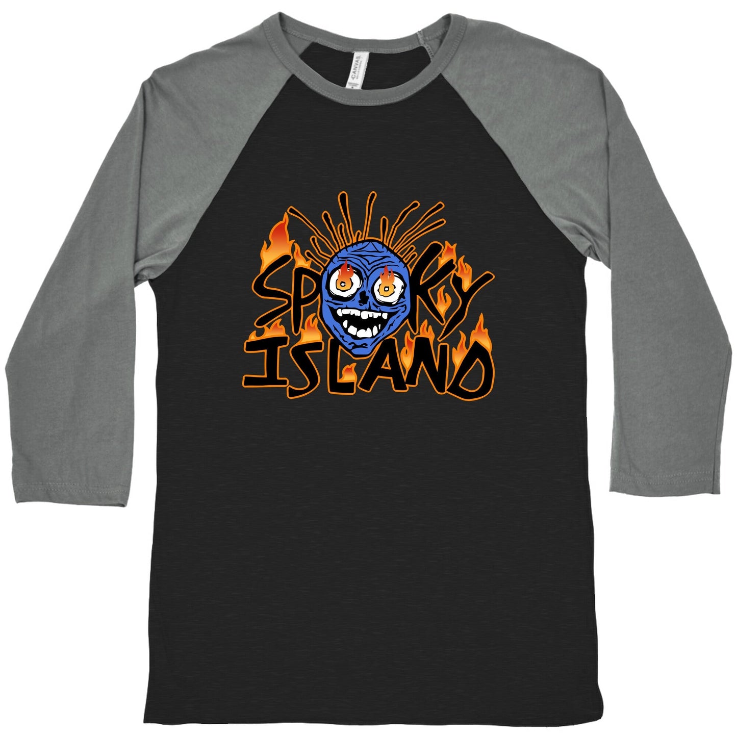 Spooky Island Baseball - Adult & Kids T-Shirts, Sweatshirts & Hoodies apparel design preview 1