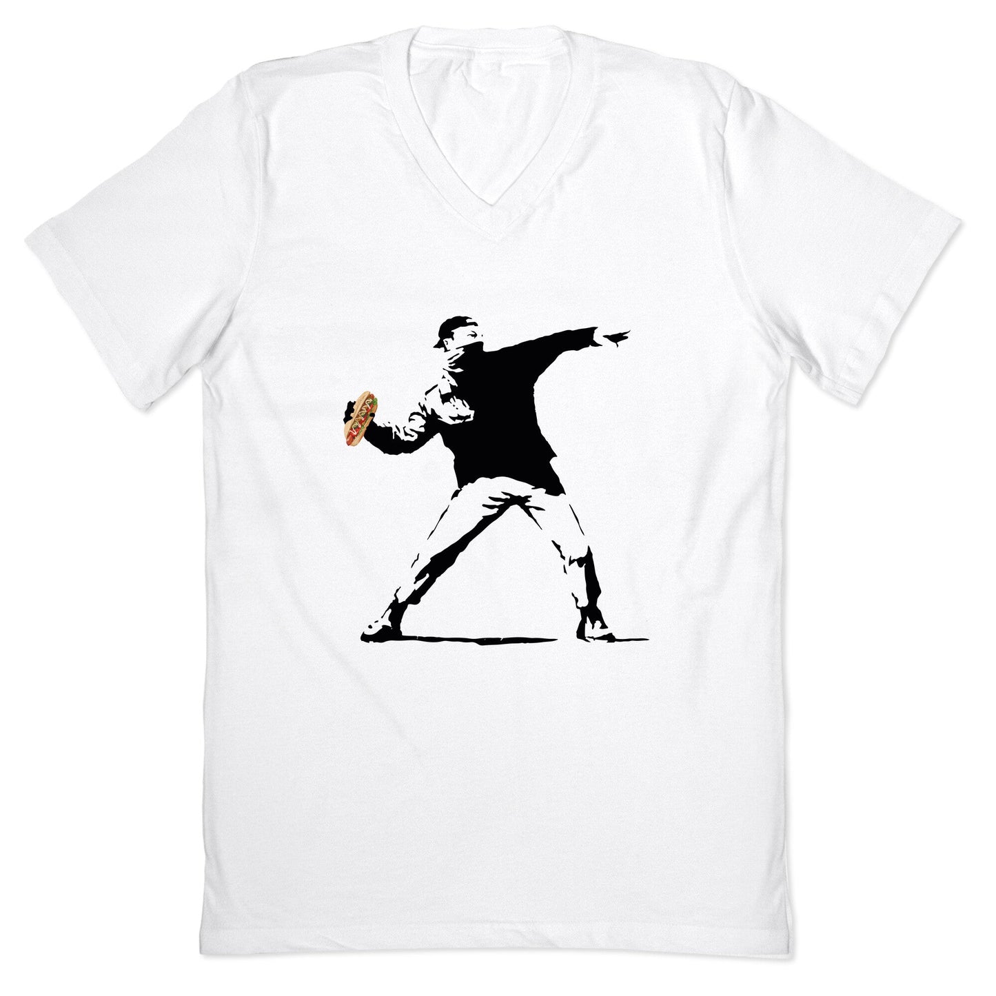 DC Sandwich Guy Anti Ice V-Neck - Adult & Kids T-Shirts, Sweatshirts & Hoodies apparel design preview 1
