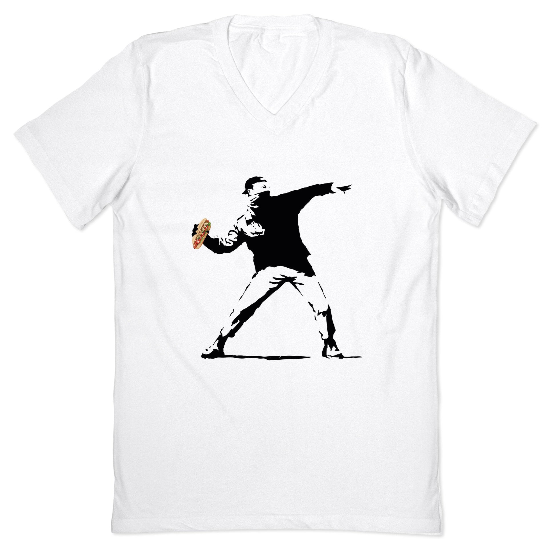 DC Sandwich Guy Anti Ice V-Neck - Adult & Kids T-Shirts, Sweatshirts & Hoodies apparel design preview 1