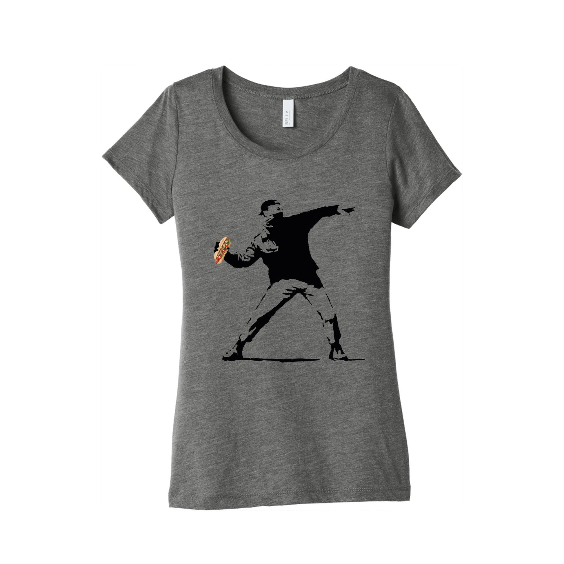 DC Sandwich Guy Anti Ice Womens Triblend - Adult & Kids T-Shirts, Sweatshirts & Hoodies apparel design preview 1
