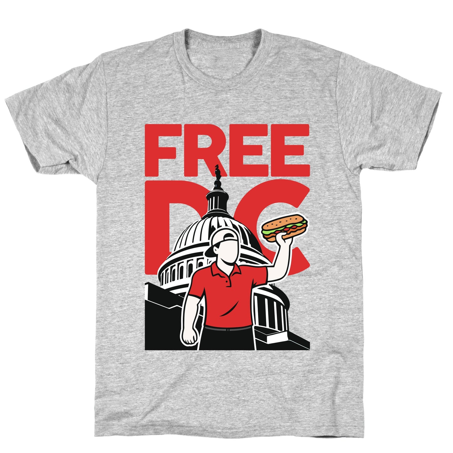 Anti Ice DC Sandwich Guy - Adult & Kids T-Shirts, Sweatshirts & Hoodies apparel design preview 1