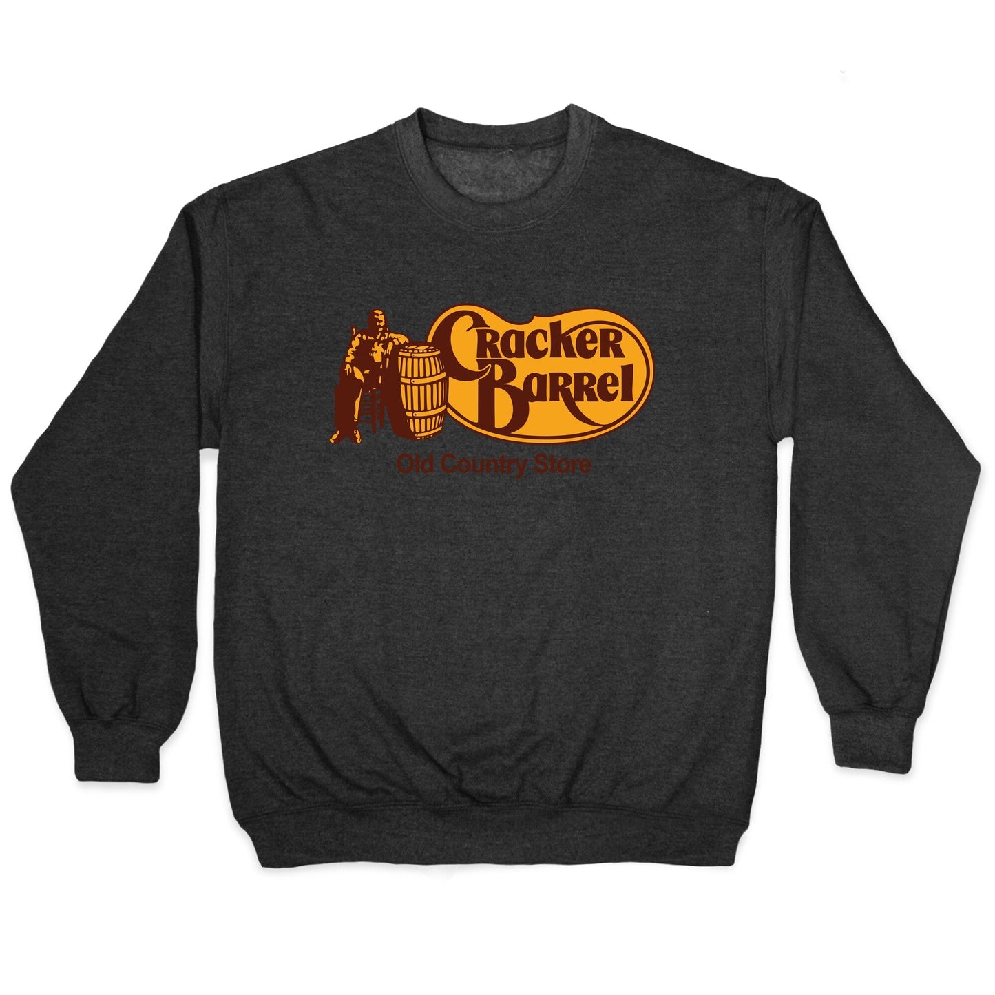 Cracker Barrel Retro Crewneck - Adult & Kids T-Shirts, Sweatshirts & Hoodies apparel design preview 1