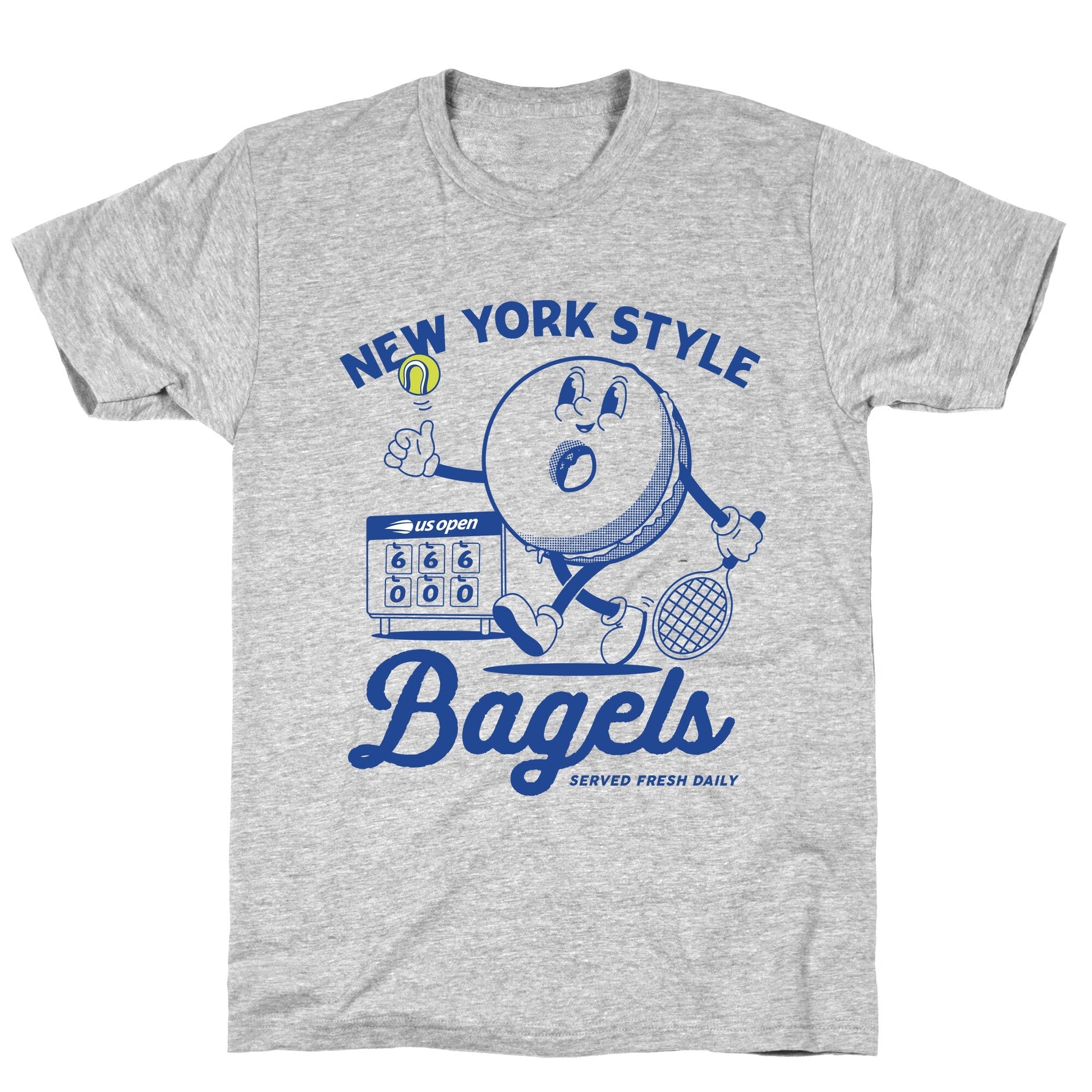 US Open Bagel - Adult & Kids T-Shirts, Sweatshirts & Hoodies apparel design preview 1