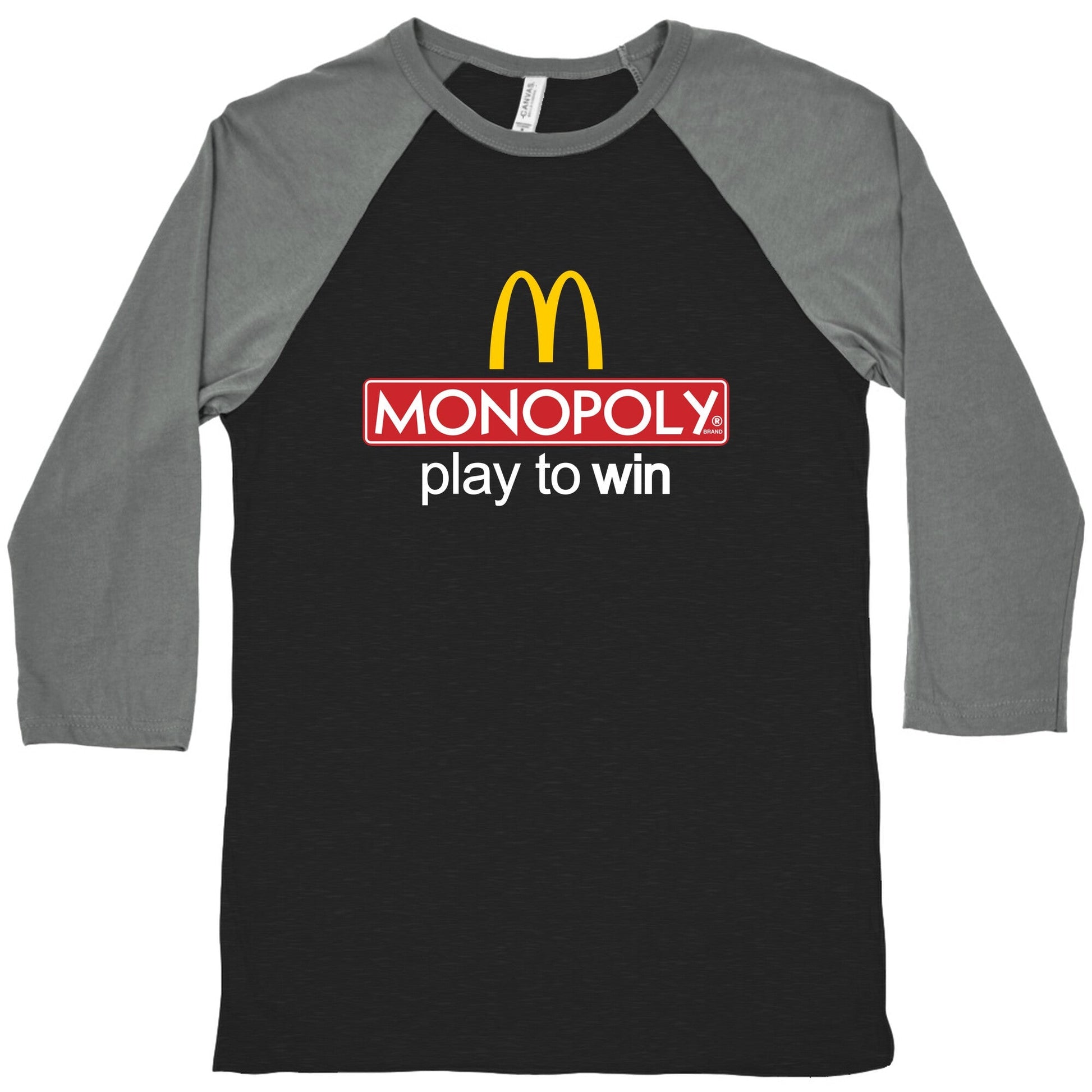 McDonalds Monopoly Baseball - Adult & Kids T-Shirts, Sweatshirts & Hoodies apparel design preview 1