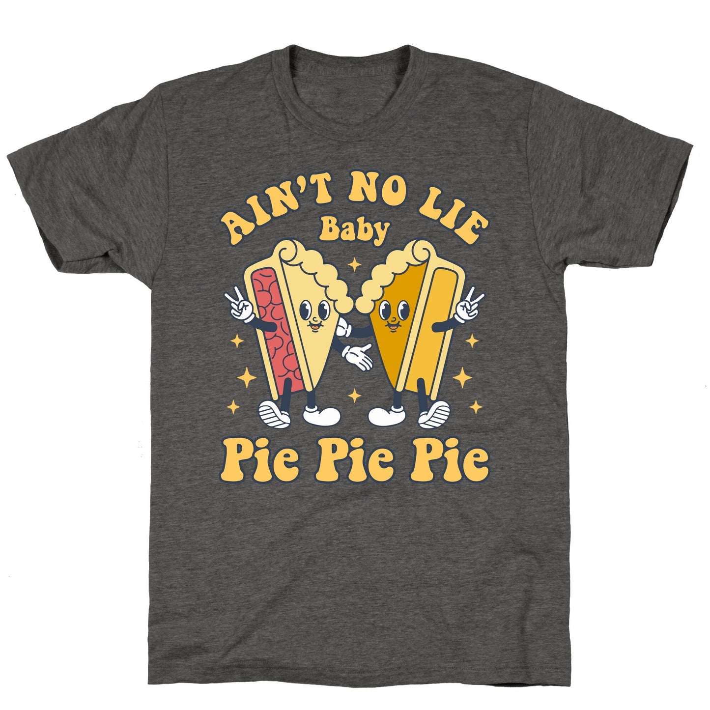 Pie Unisex Triblend - Adult & Kids T-Shirts, Sweatshirts & Hoodies apparel design preview 1