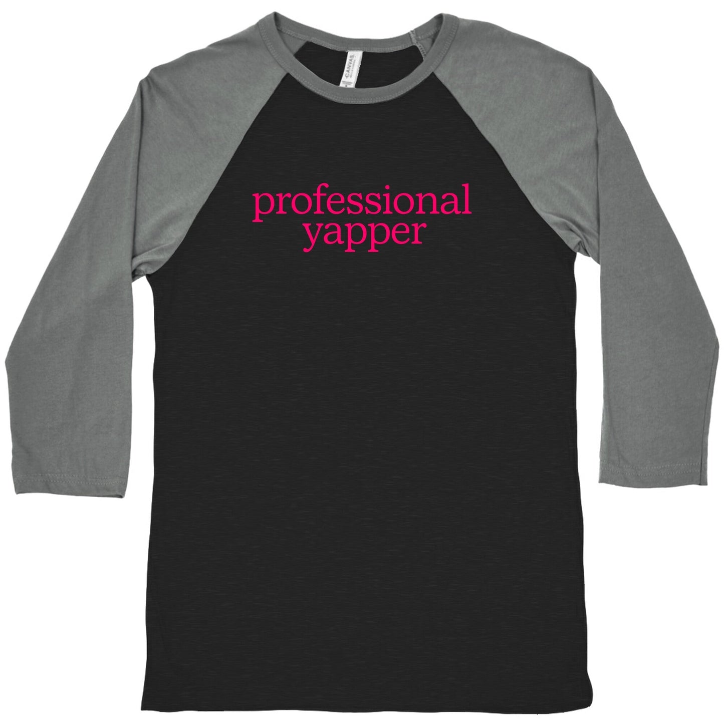 Professional Yapper Baseball - Adult & Kids T-Shirts, Sweatshirts & Hoodies apparel design preview 1