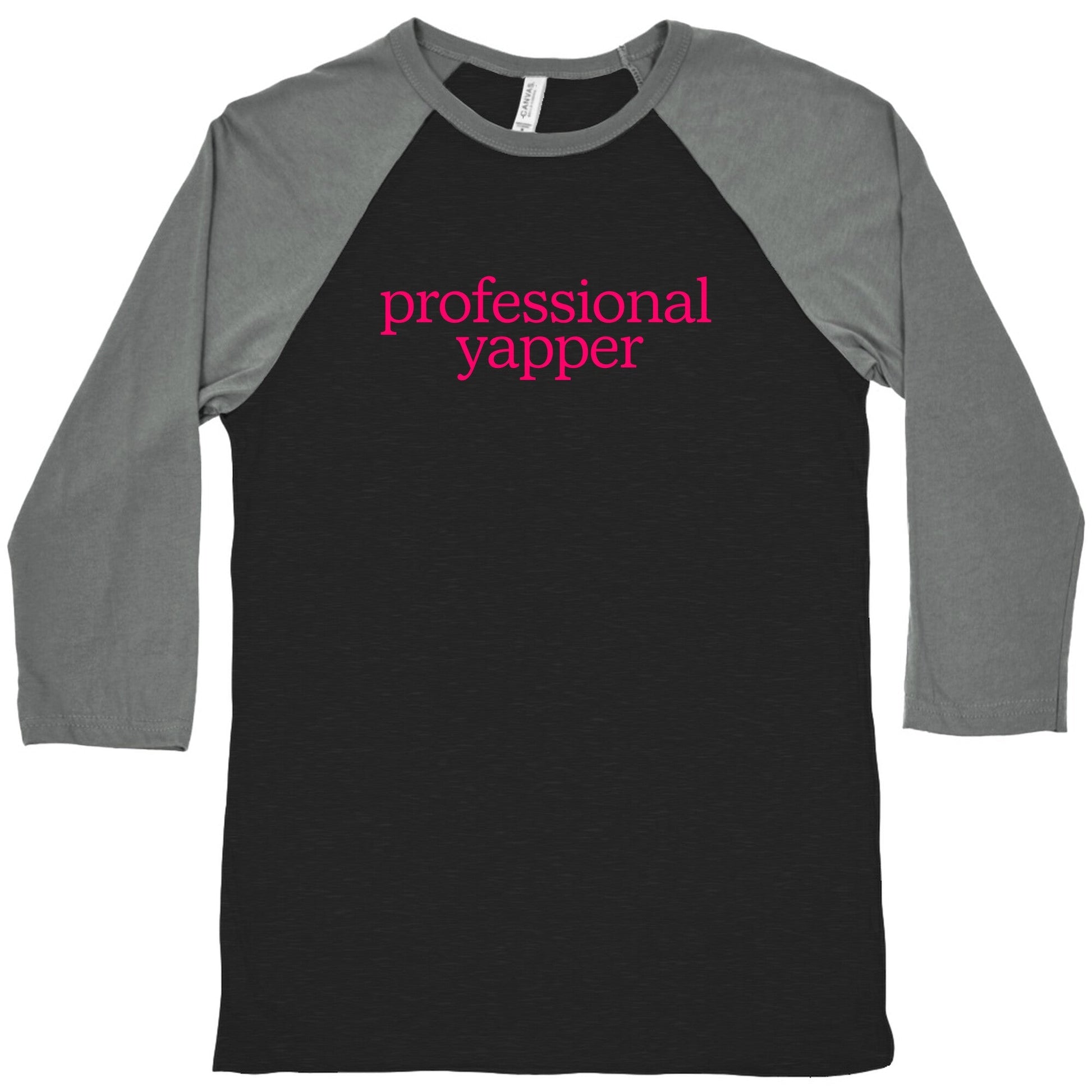 Professional Yapper Baseball - Adult & Kids T-Shirts, Sweatshirts & Hoodies apparel design preview 1