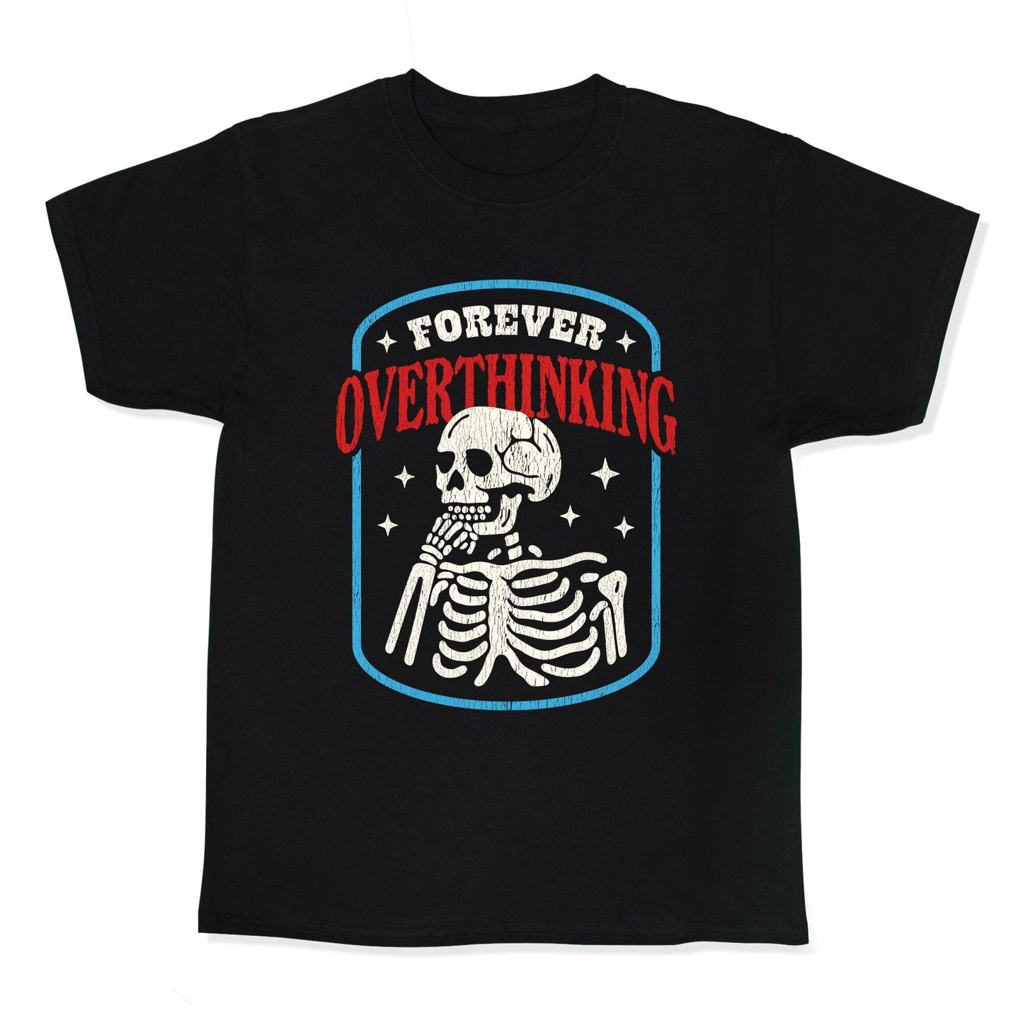 Overthinking - Adult & Kids T-Shirts, Sweatshirts & Hoodies apparel design preview 1
