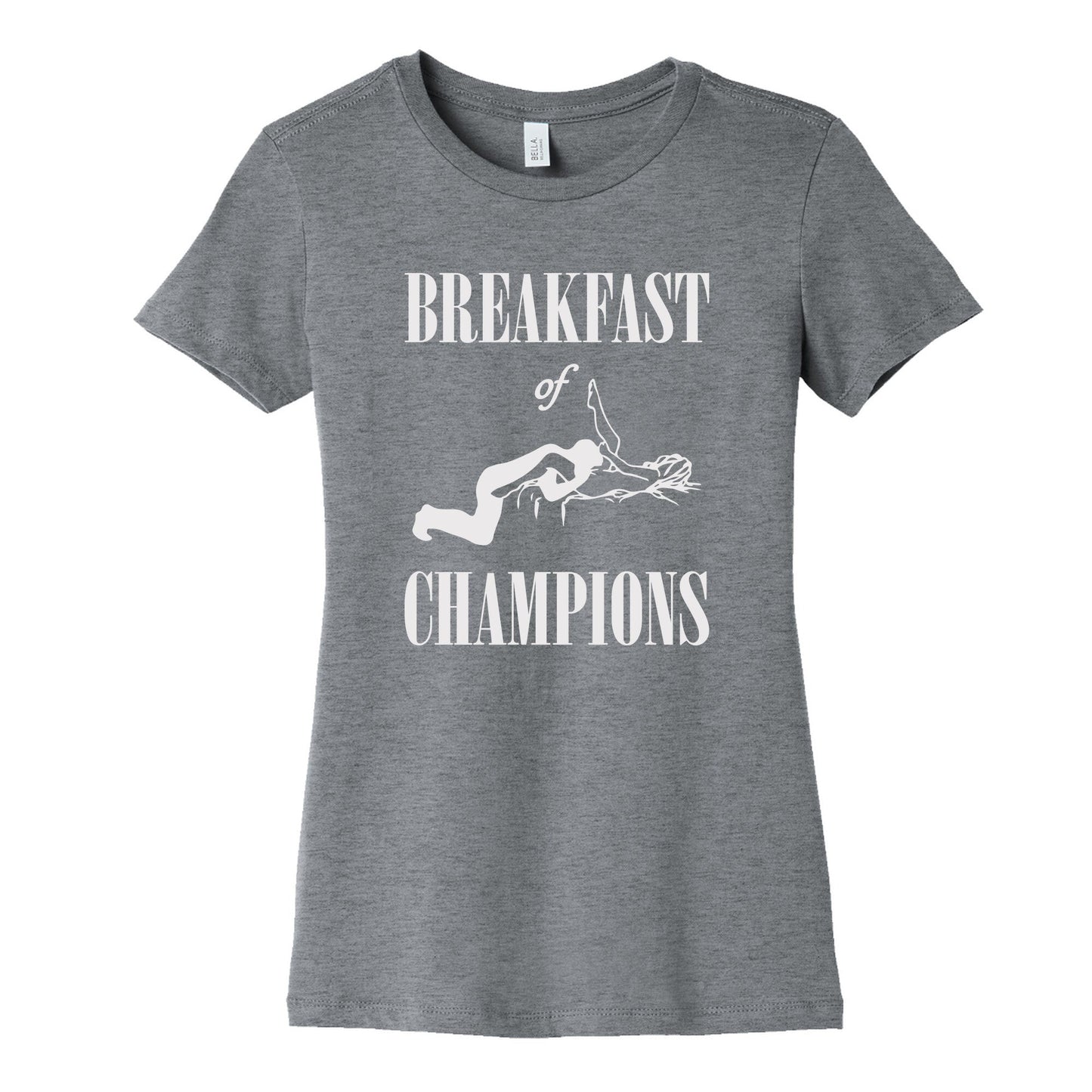 Breakfast Of Champnions Womens Cotton - Adult & Kids T-Shirts, Sweatshirts & Hoodies apparel design preview 1