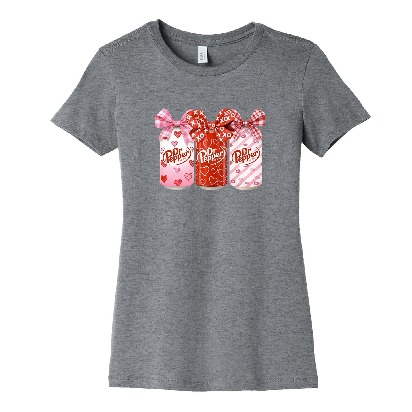 Dr. Pepper Valentine Womens Cotton - Adult & Kids T-Shirts, Sweatshirts & Hoodies apparel design preview 1