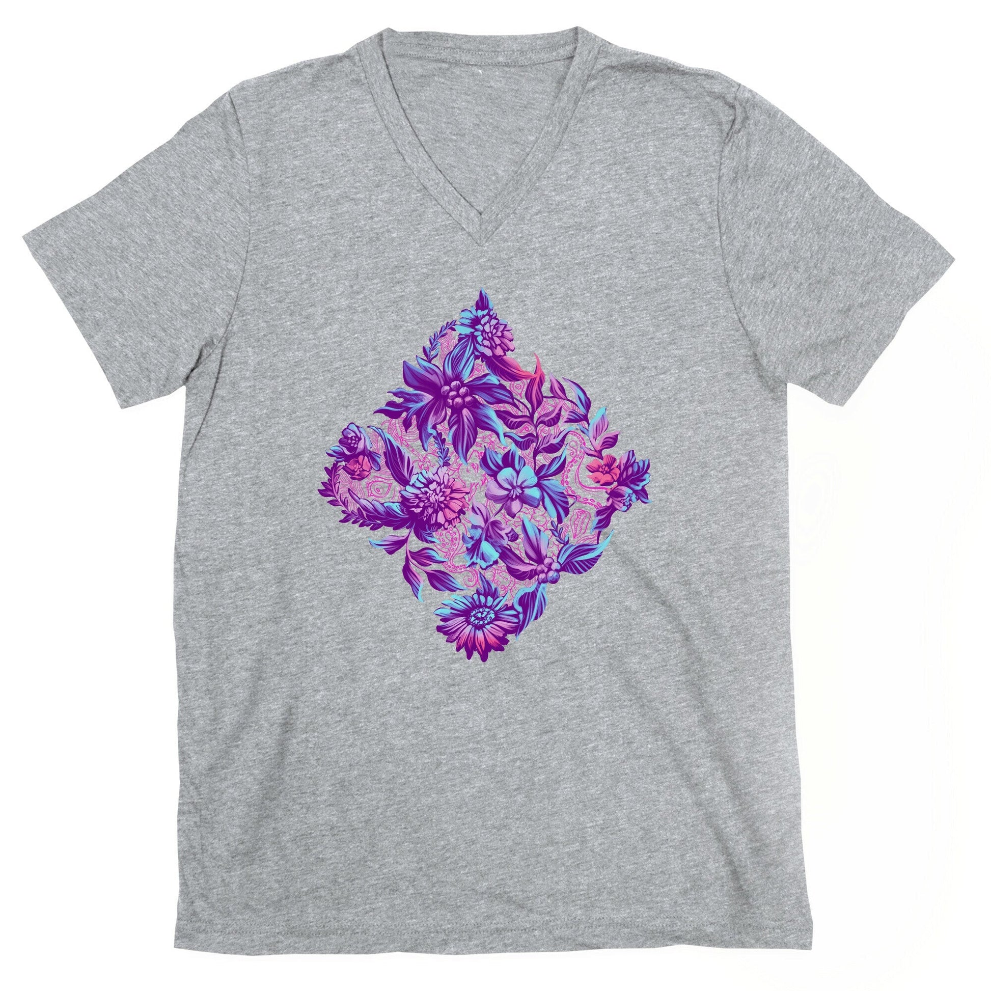 Garden Of Secret Horrors V-Neck - Adult & Kids T-Shirts, Sweatshirts & Hoodies apparel design preview 1