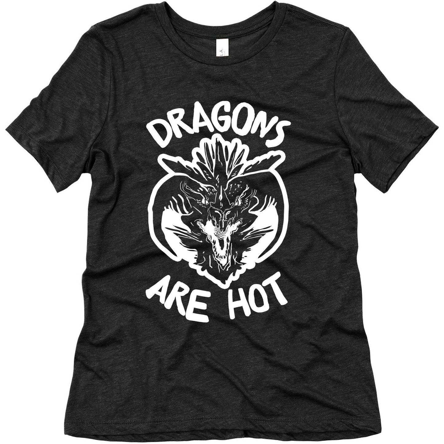 Dragons Are Hot Women's Triblend - Adult & Kids T-Shirts, Sweatshirts & Hoodies apparel design preview 1