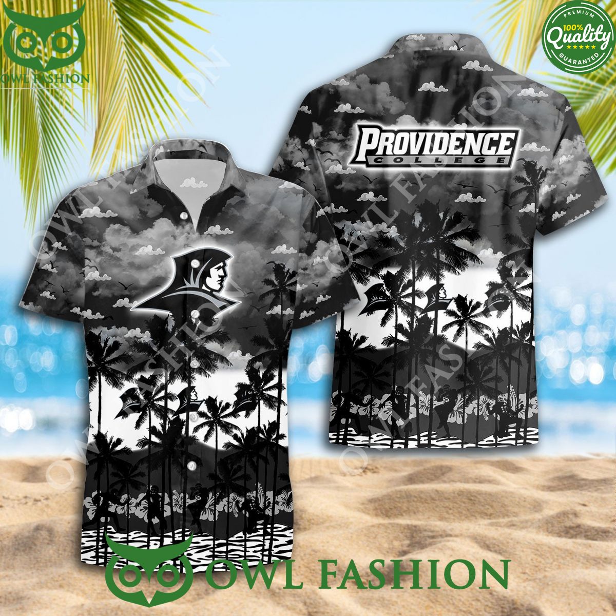 Providence Friars NCAA New Design Hawaiian Trending - Adult & Kids T-Shirts, Sweatshirts & Hoodies apparel design preview 1