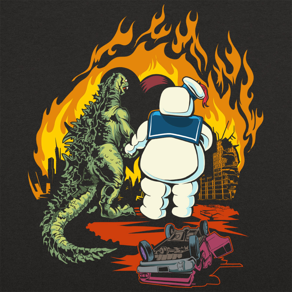 A Puft Zilla Moment Full Color - Adult & Kids T-Shirts, Sweatshirts & Hoodies apparel design preview 1