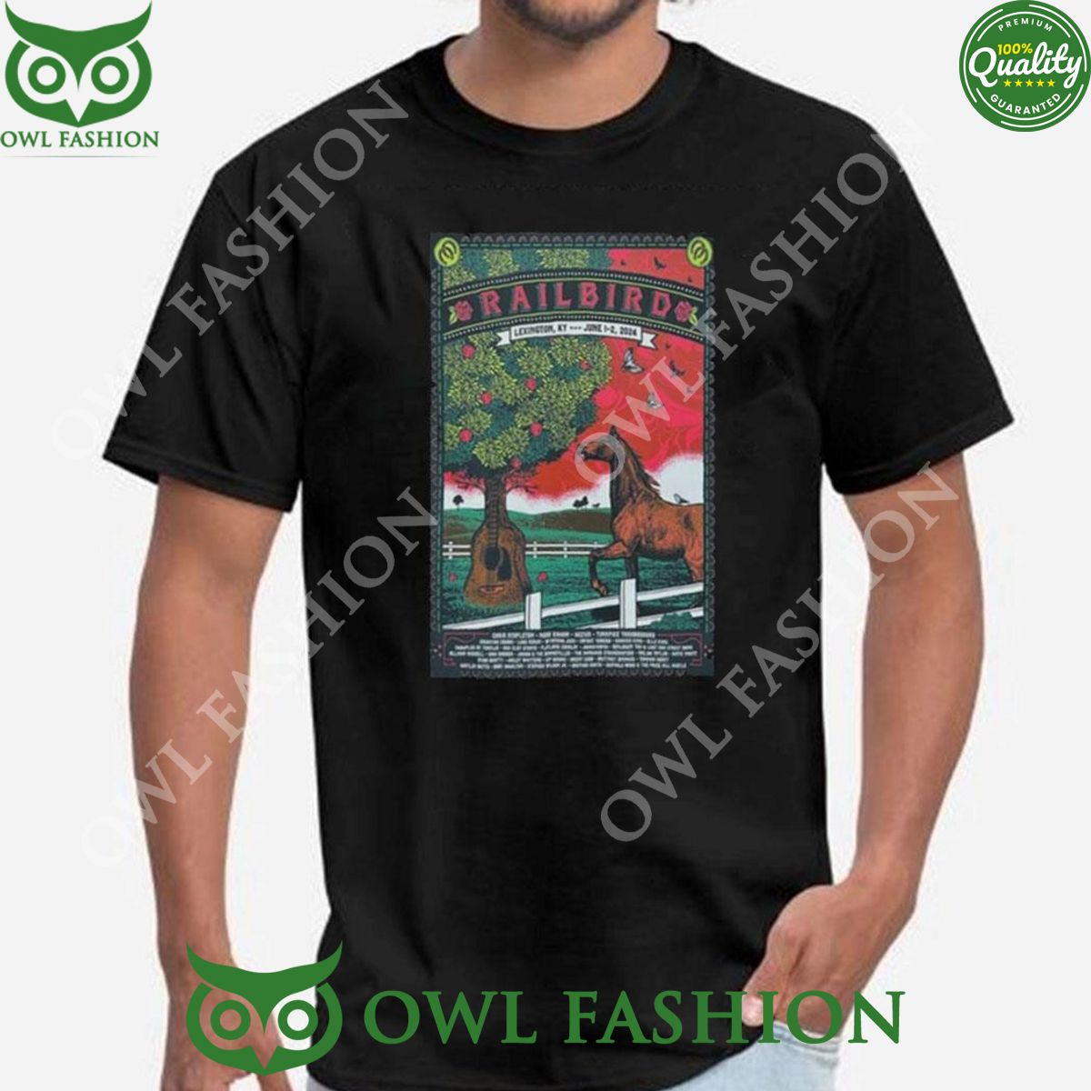 Railbird June 1 2 2024 The Infield At Red Mile - Adult & Kids T-Shirts, Sweatshirts & Hoodies apparel design preview 1