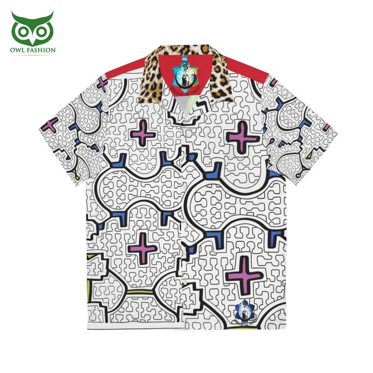 Rainforest Men Puzzle Hawaiian - Adult & Kids T-Shirts, Sweatshirts & Hoodies apparel design preview 1
