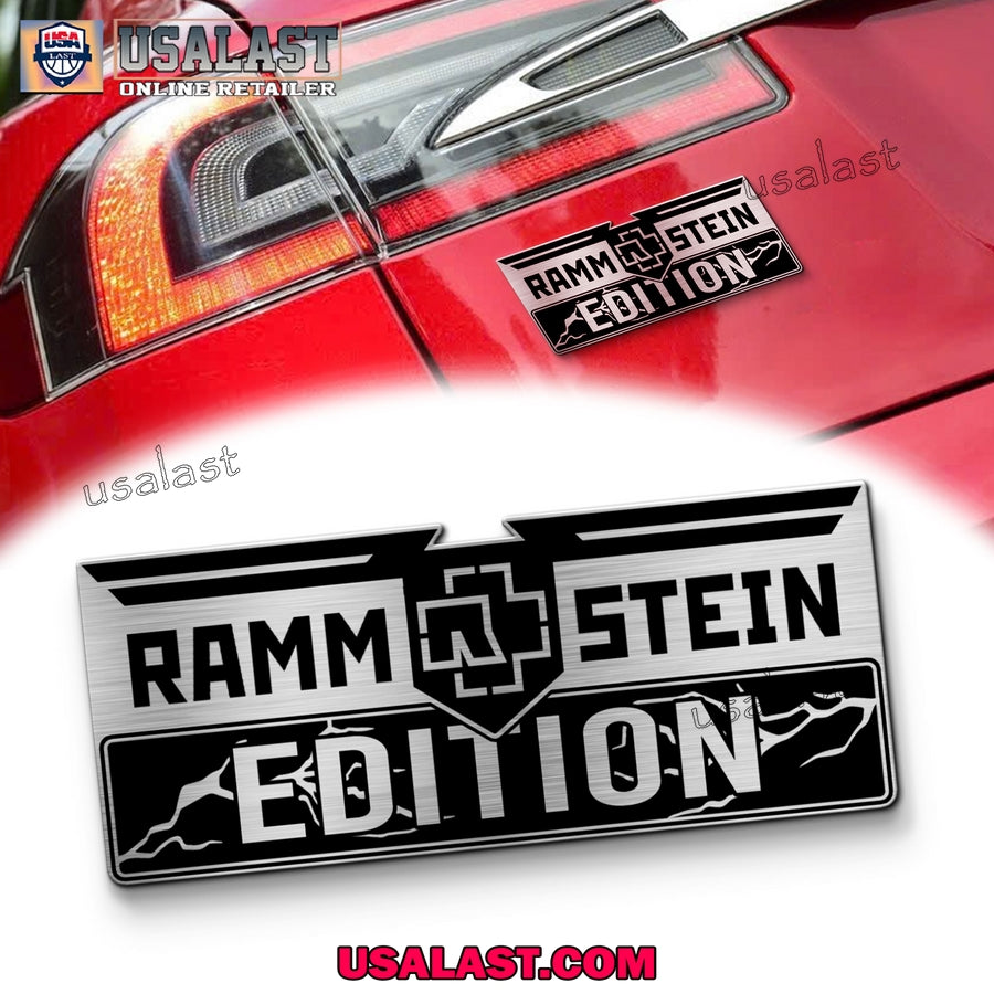 Rammstein Edition 3D Engraved Car Emblem - Adult & Kids T-Shirts, Sweatshirts & Hoodies apparel design preview 1