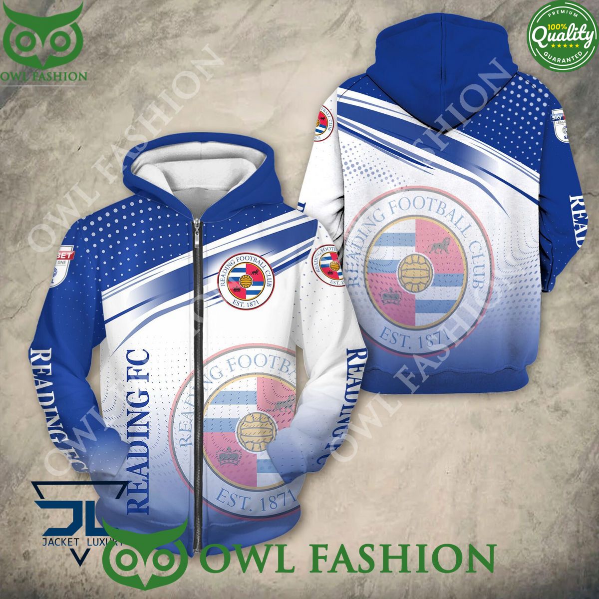Reading F.C Trending Design EFL 2024 - Adult & Kids T-Shirts, Sweatshirts & Hoodies apparel design preview 1
