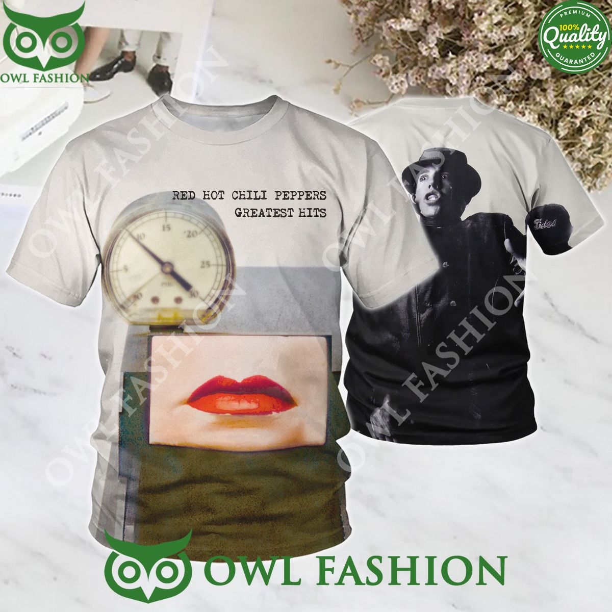 Red hot Chili Peppers Greatest Hits 3d - Adult & Kids T-Shirts, Sweatshirts & Hoodies apparel design preview 1
