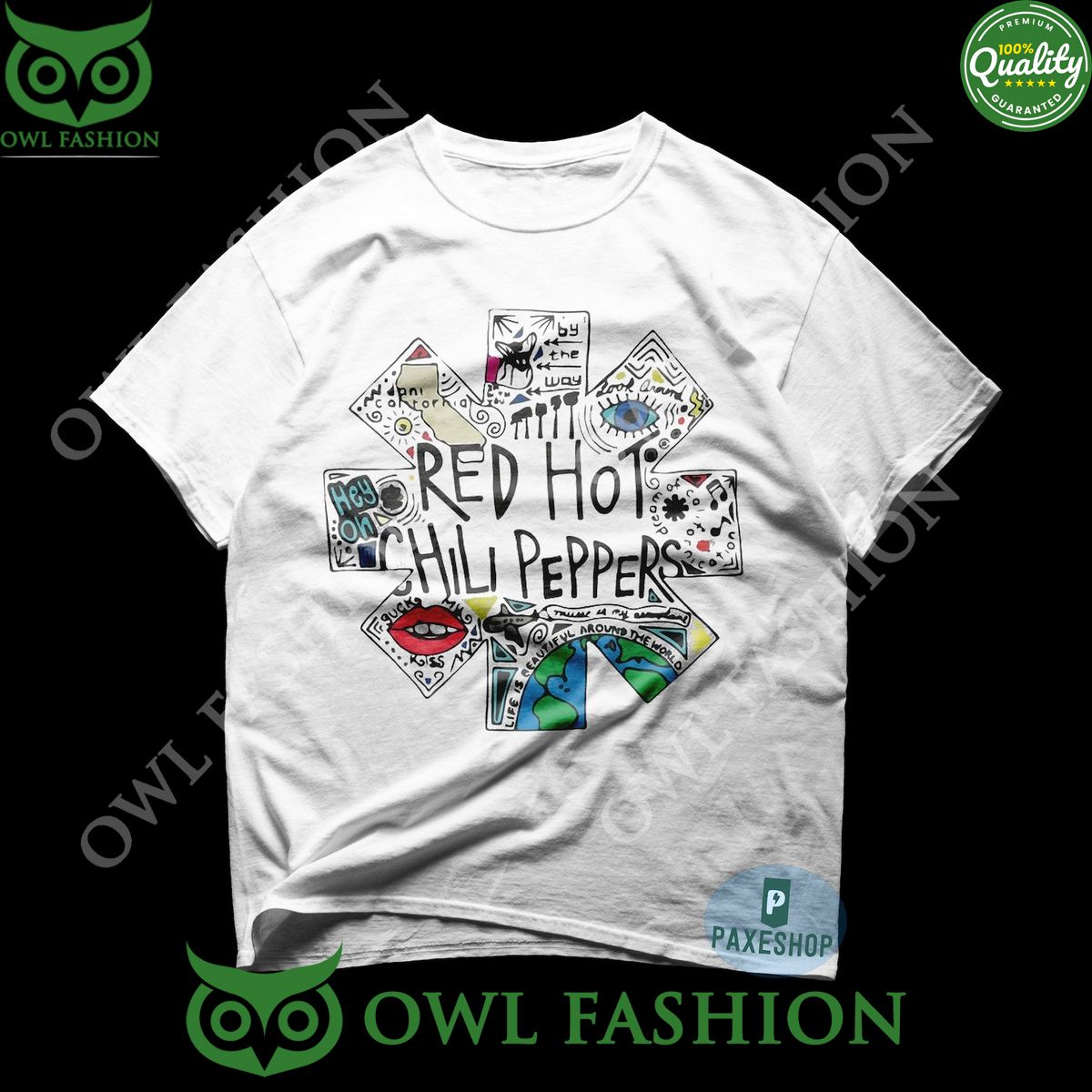 Red Hot Chili Peppers Higher Ground 2D - Adult & Kids T-Shirts, Sweatshirts & Hoodies apparel design preview 1
