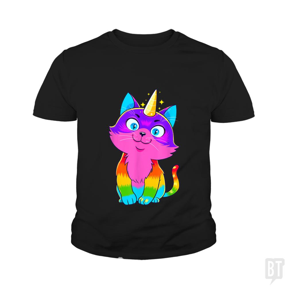 Caticorn - Adult & Kids T-Shirts, Sweatshirts & Hoodies apparel design preview 1