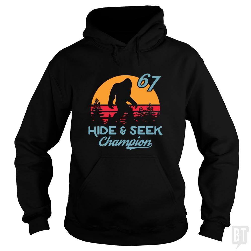 Bigfoot Real Hide And Seek Champion - Adult & Kids T-Shirts, Sweatshirts & Hoodies apparel design preview 1