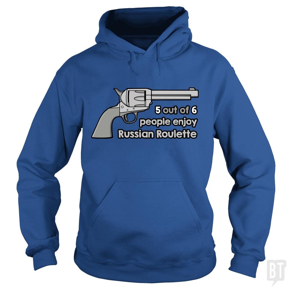 Russian Roulette - Adult & Kids T-Shirts, Sweatshirts & Hoodies apparel design preview 1