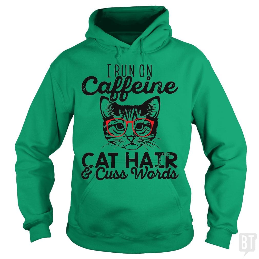 I Run On Caffeine - Adult & Kids T-Shirts, Sweatshirts & Hoodies apparel design preview 1