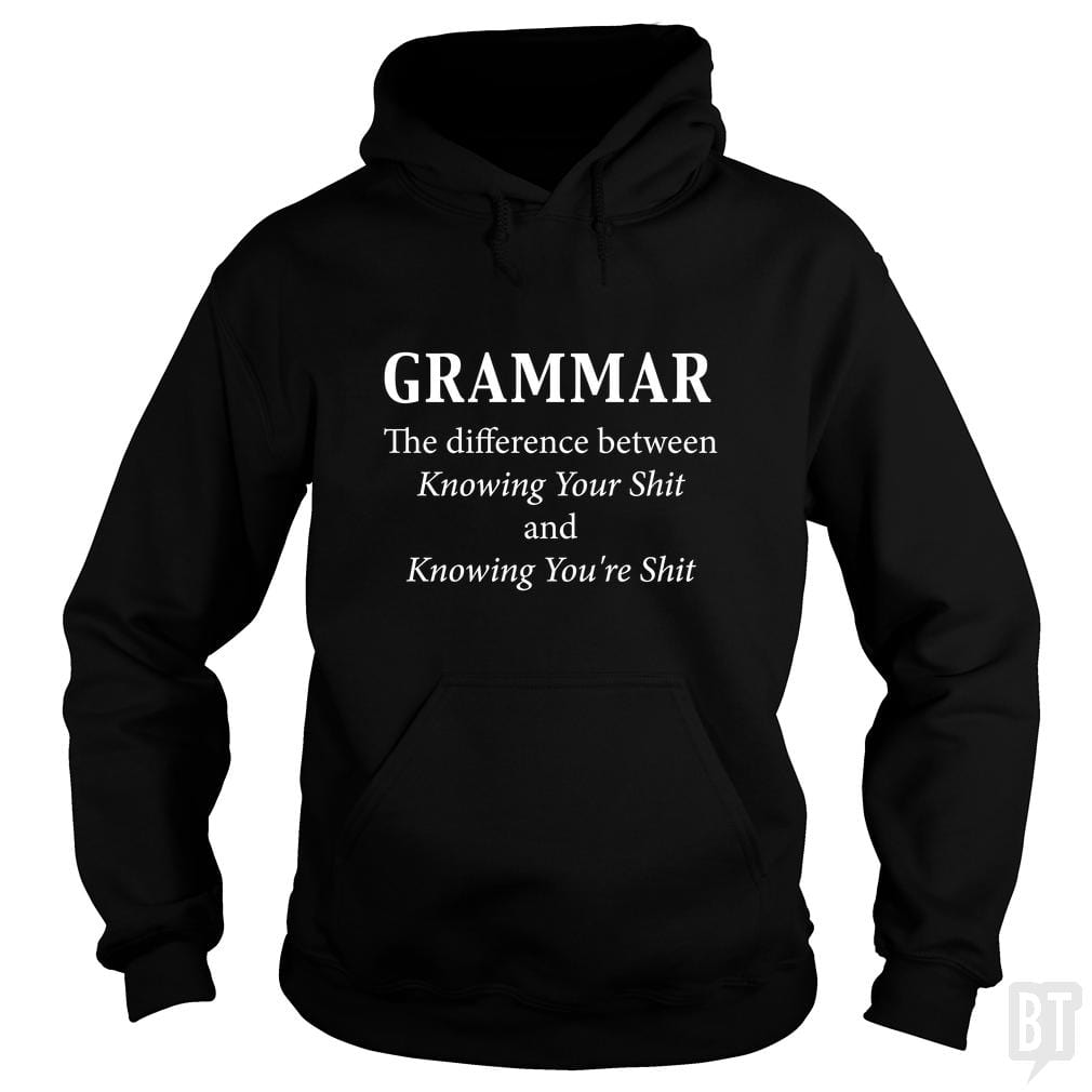 Grammar - Adult & Kids T-Shirts, Sweatshirts & Hoodies apparel design preview 1
