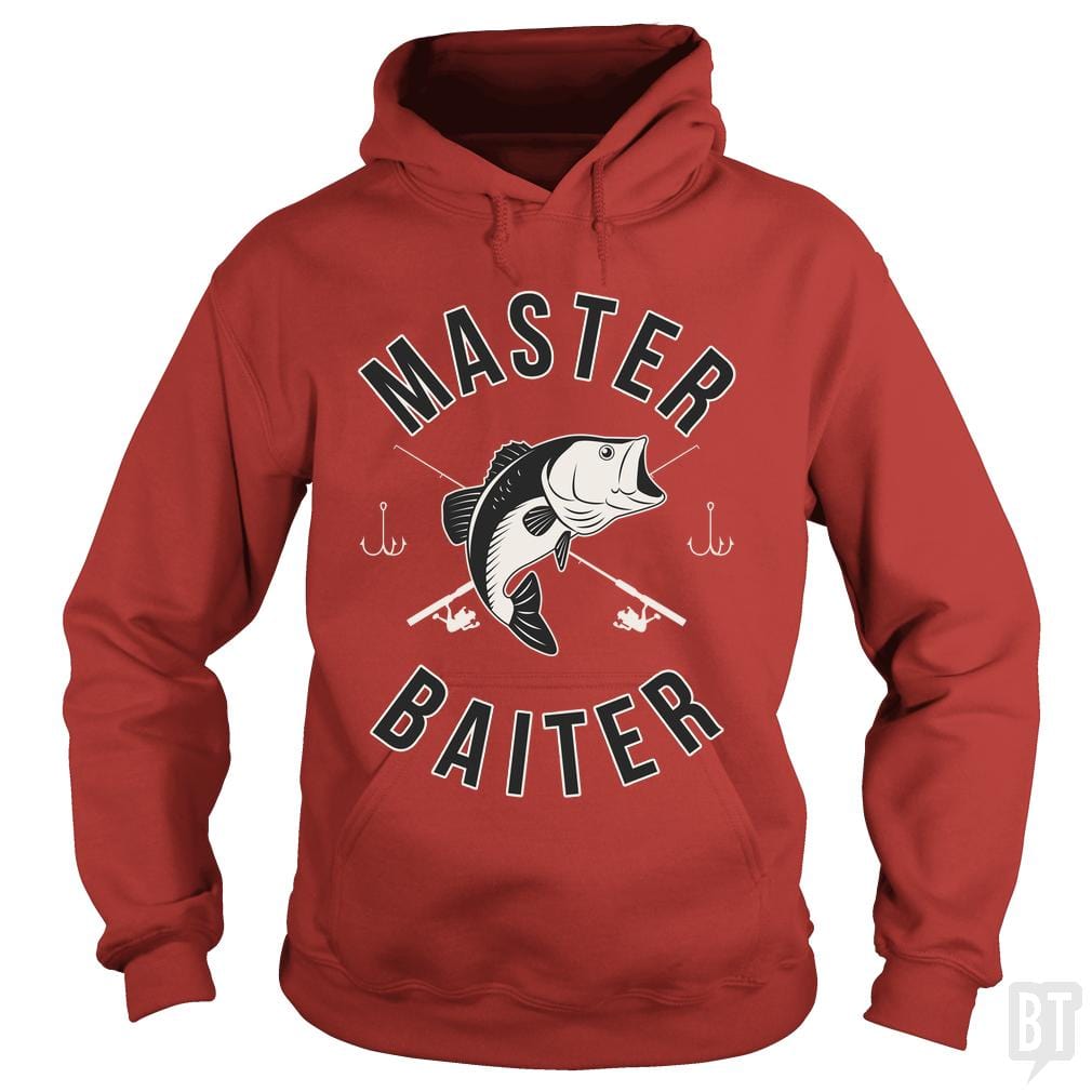 Master Baiter - Adult & Kids T-Shirts, Sweatshirts & Hoodies apparel design preview 1