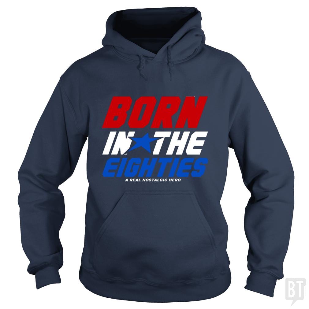 Born In The Eighties - Adult & Kids T-Shirts, Sweatshirts & Hoodies apparel design preview 1