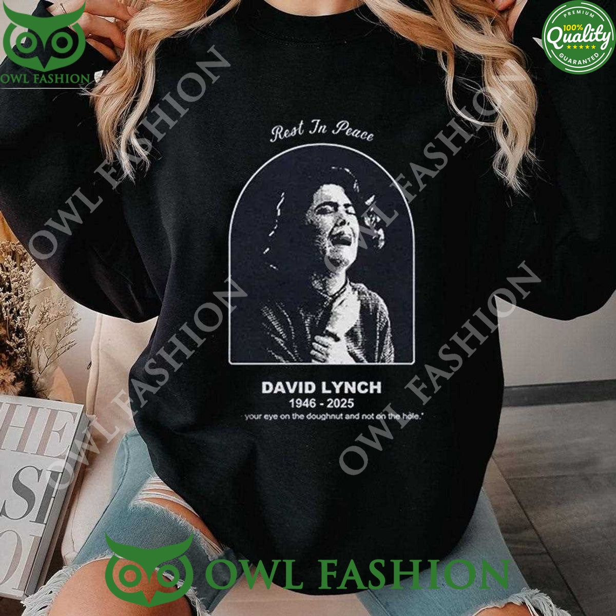 Rest In Peace David Lynch 1946 2025 - Adult & Kids T-Shirts, Sweatshirts & Hoodies apparel design preview 1