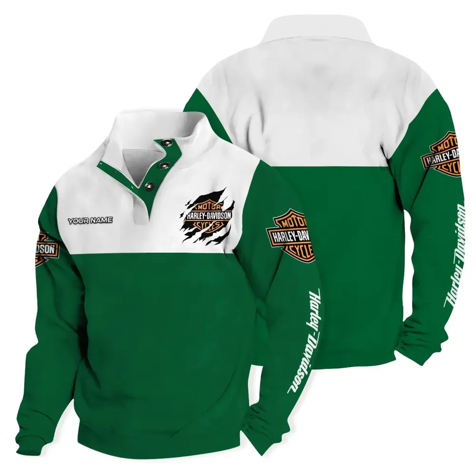 Haarleyy Davidson Custom Stand Collar - Adult & Kids T-Shirts, Sweatshirts & Hoodies apparel design preview 1