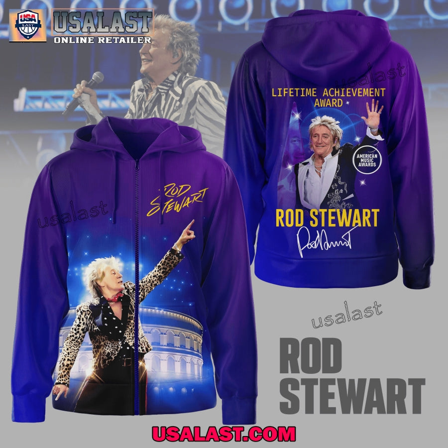 Rod Stewart Lifetime Achievement Award - Adult & Kids T-Shirts, Sweatshirts & Hoodies apparel design preview 1