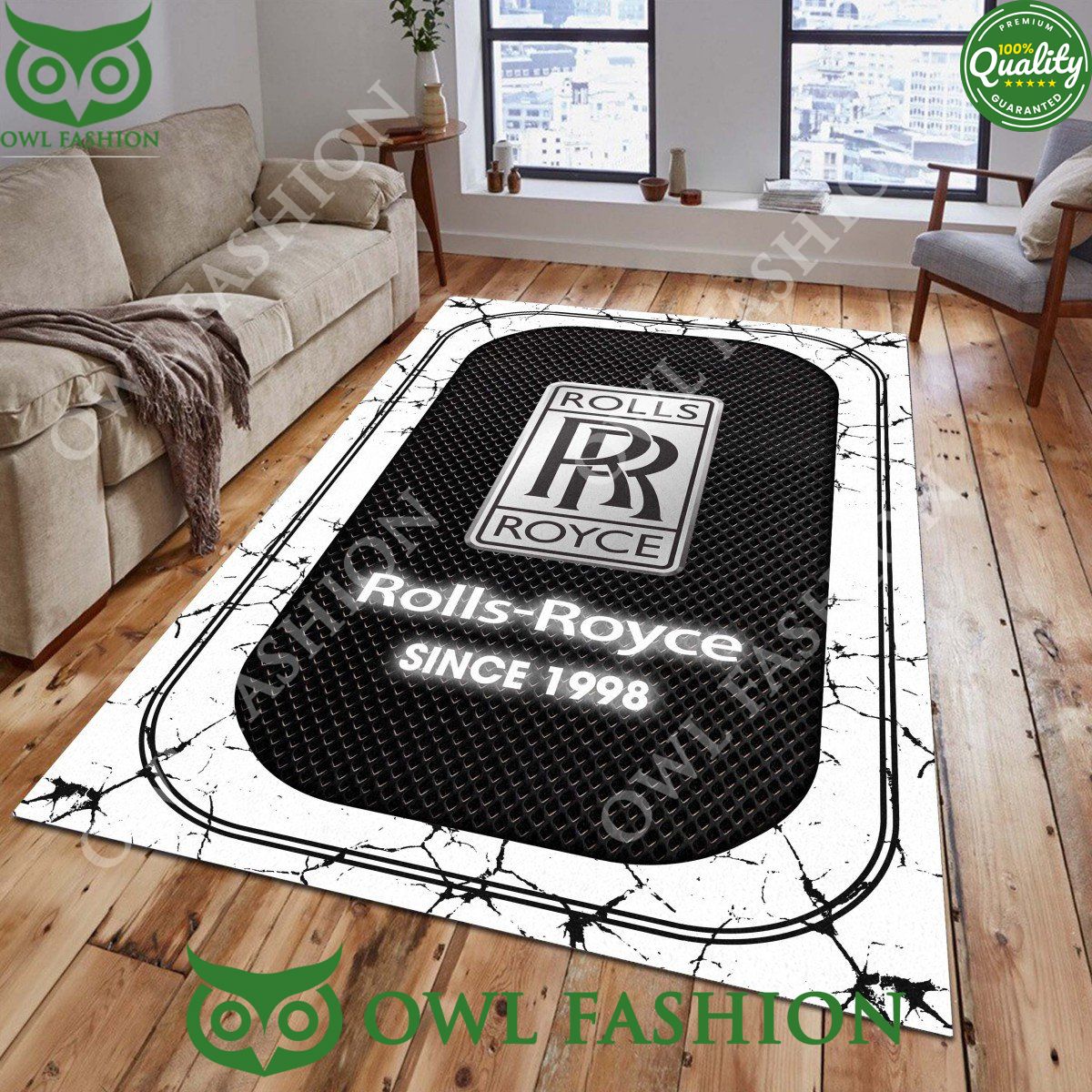 Rolls Royce Automobile Brand 1998 Lightning Marble - Adult & Kids T-Shirts, Sweatshirts & Hoodies apparel design preview 1