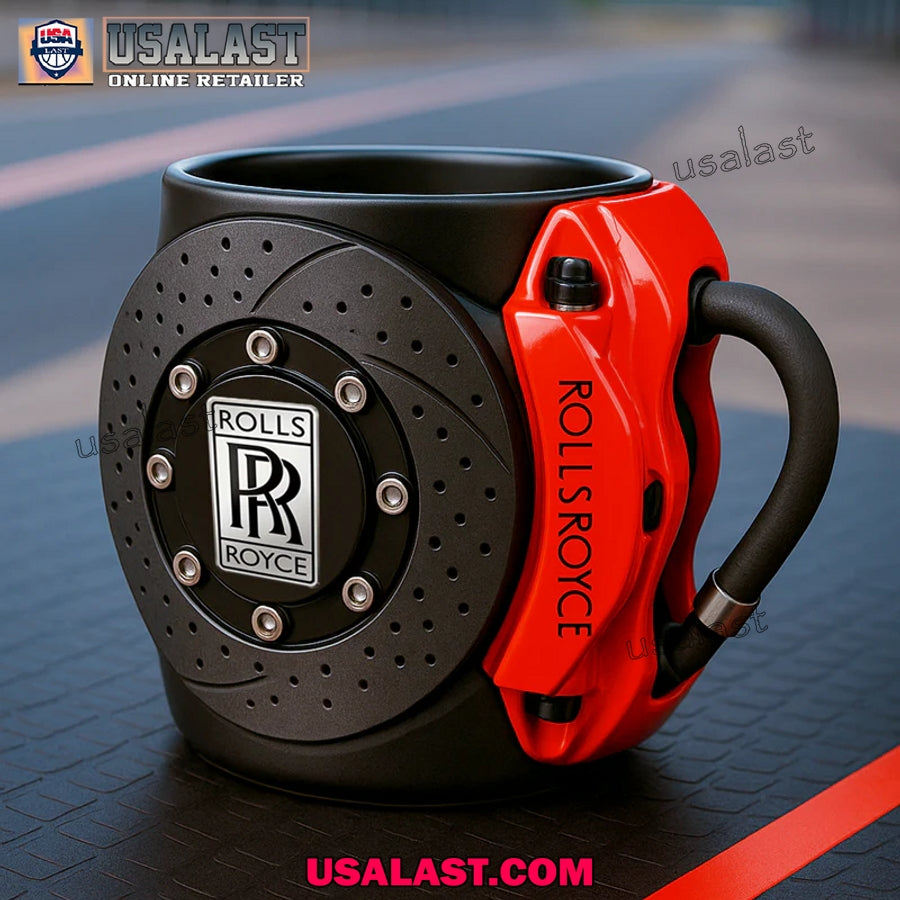 Rolls Royce Brake Caliper Mug - Adult & Kids T-Shirts, Sweatshirts & Hoodies apparel design preview 1