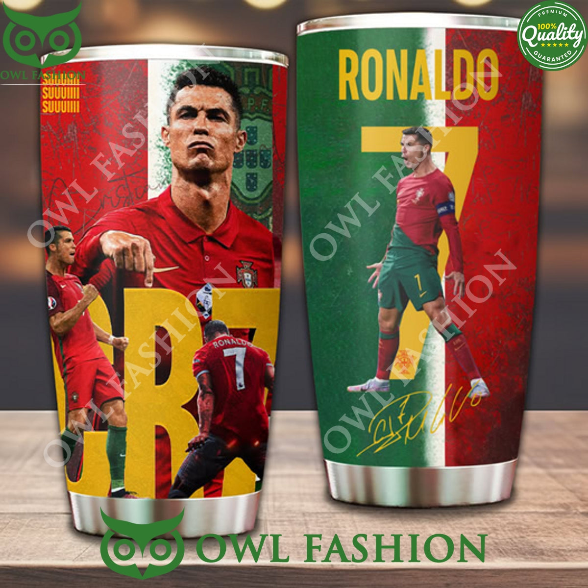 Ronaldo Suuu National Cup champion CR7 tumbler - Adult & Kids T-Shirts, Sweatshirts & Hoodies apparel design preview 1