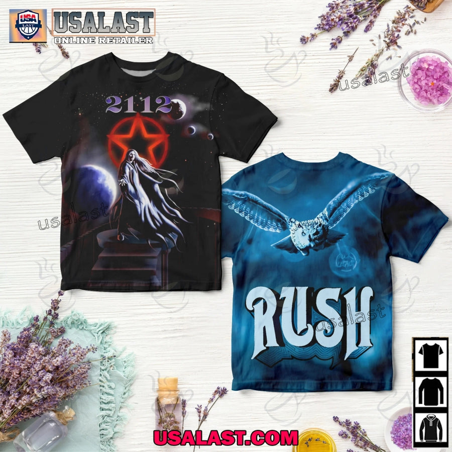 Rush 2112 Album All Over Print - Adult & Kids T-Shirts, Sweatshirts & Hoodies apparel design preview 1