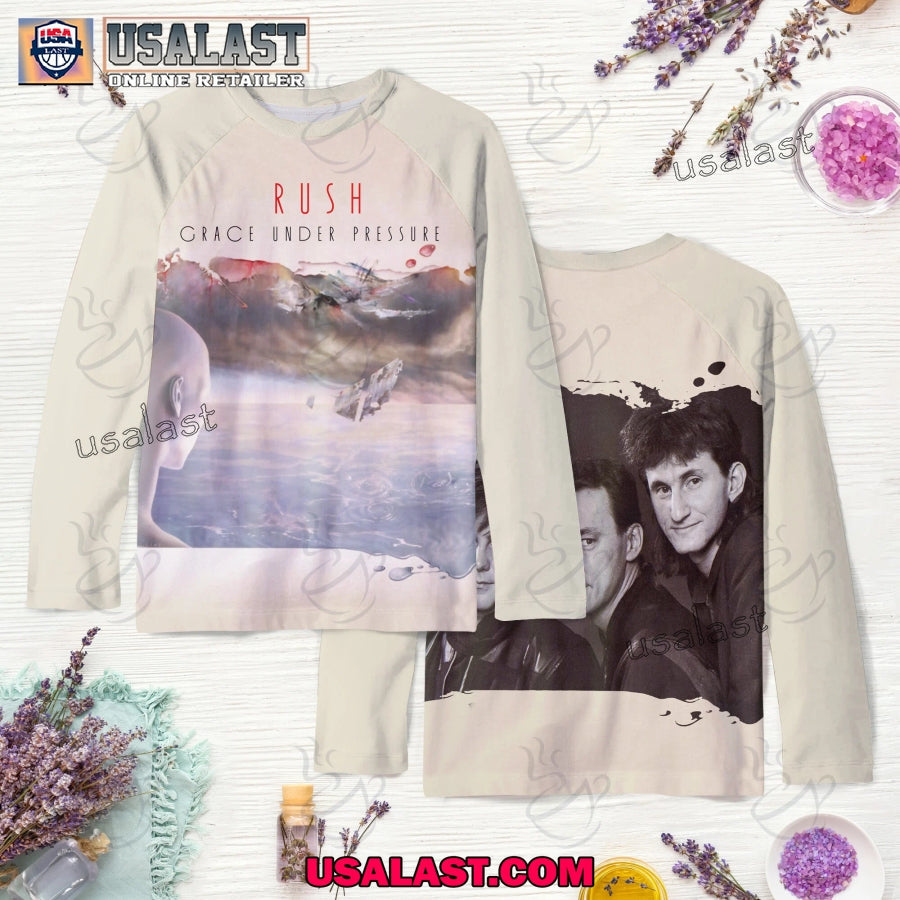 Rush Grace Under Pressure Album Cover 3D - Adult & Kids T-Shirts, Sweatshirts & Hoodies apparel design preview 1