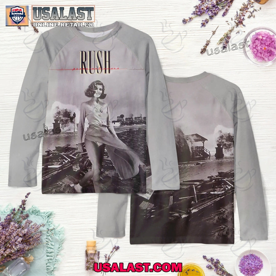Rush Permanent Waves Album Cover 3D - Adult & Kids T-Shirts, Sweatshirts & Hoodies apparel design preview 1