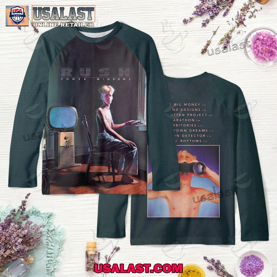 Rush Power Windows Album Cover 3D - Adult & Kids T-Shirts, Sweatshirts & Hoodies apparel design preview 1