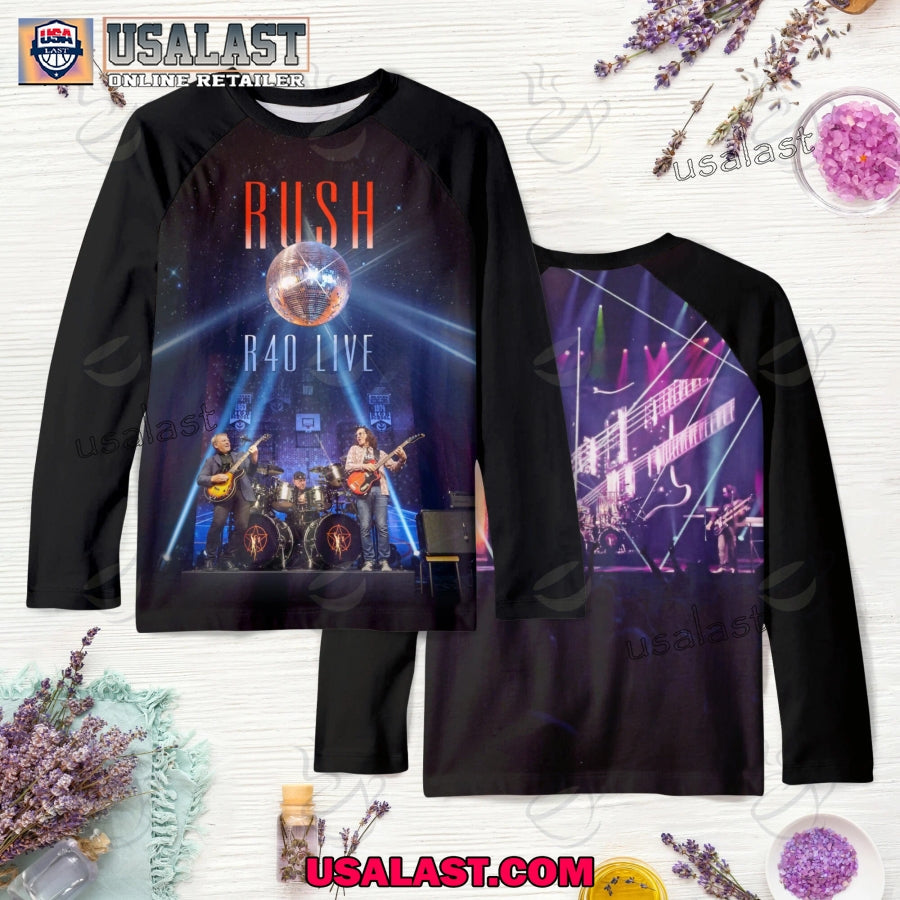 Rush R40 Live Album Cover 3D - Adult & Kids T-Shirts, Sweatshirts & Hoodies apparel design preview 1