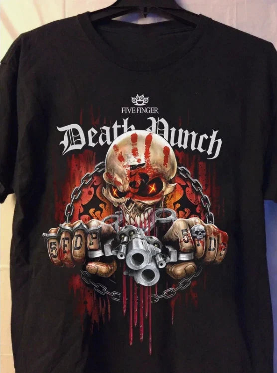 Rare Five Finger Death Punch Band Full Size S-5XL - Adult & Kids T-Shirts, Sweatshirts & Hoodies apparel design preview 1