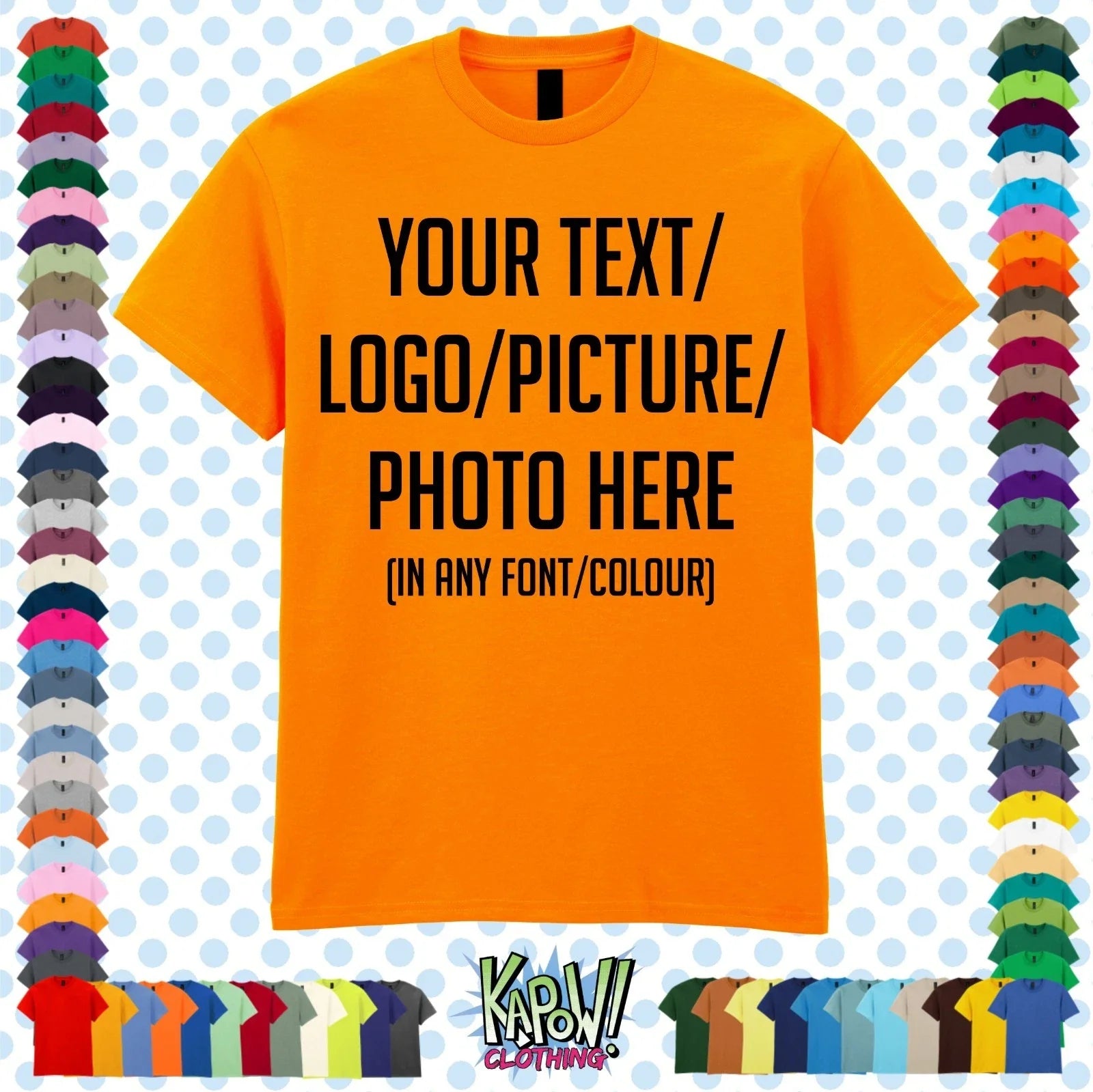 Custom Personalised Men's Printed XS-5XL Any Name - Adult & Kids T-Shirts, Sweatshirts & Hoodies apparel design preview 1