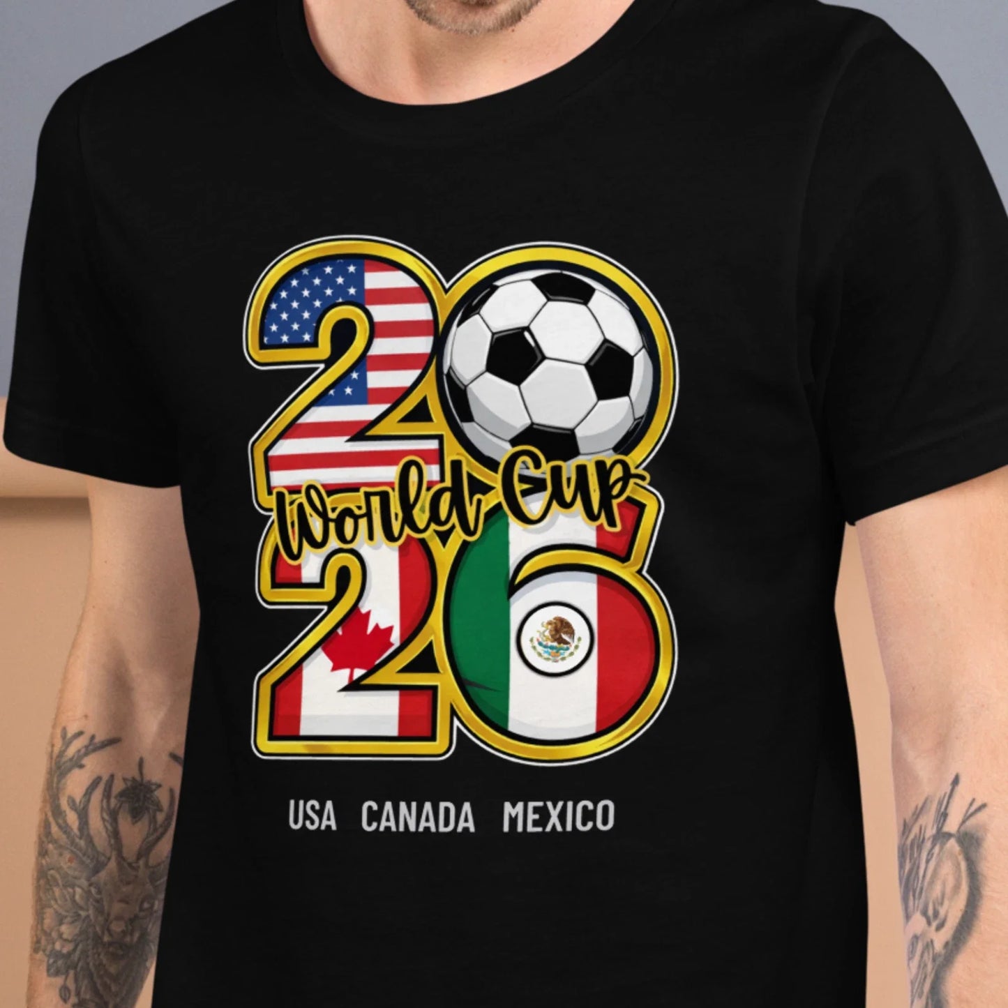 FIFA Soccer World Cup 2026 - Adult & Kids T-Shirts, Sweatshirts & Hoodies apparel design preview 1