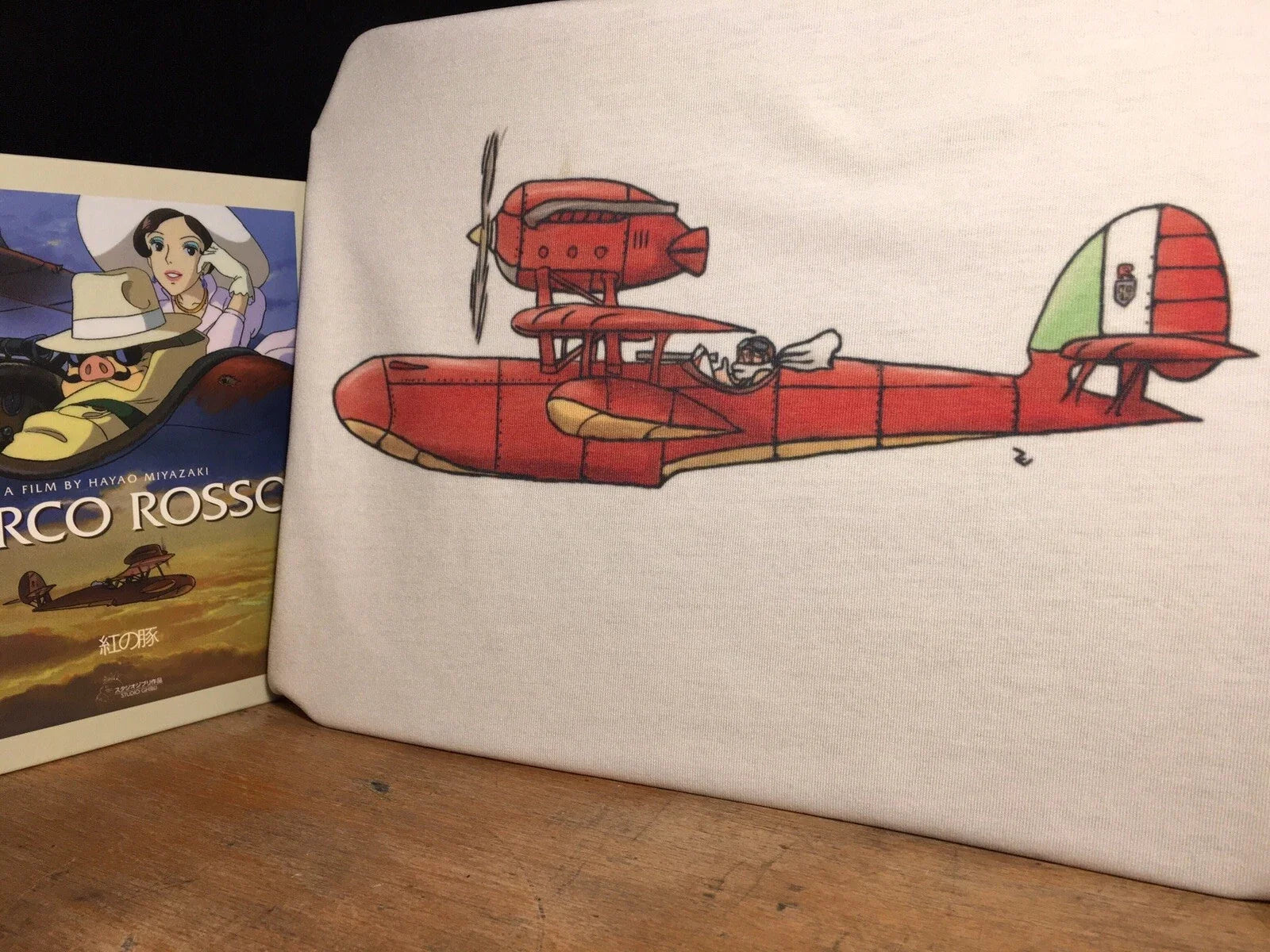 Porco Rosso Sketch Kurenai no Buta 紅の豚 Studio Ghibli - Adult & Kids T-Shirts, Sweatshirts & Hoodies apparel design preview 1