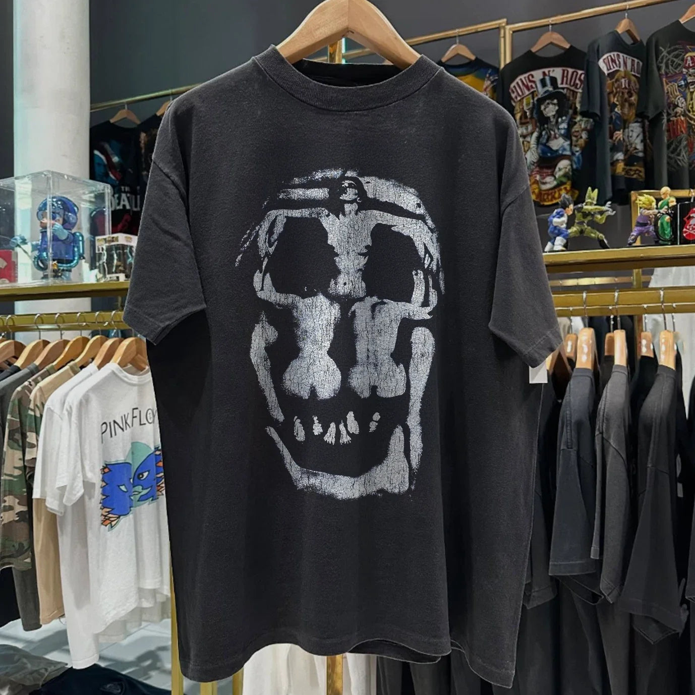 1988 Dali 'In Voluptas Mors' Aged Black M - Adult & Kids T-Shirts, Sweatshirts & Hoodies apparel design preview 1