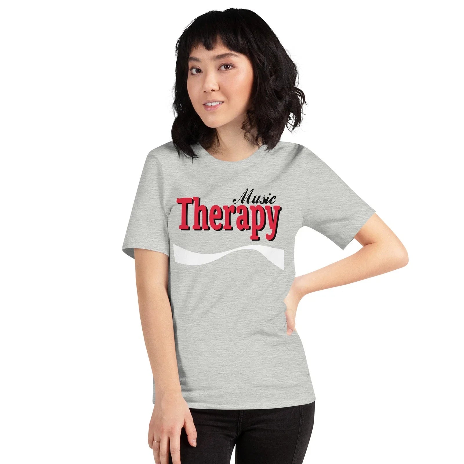 Music Therapy SodaSeries™ Diet Parody Funny Retro - Adult & Kids T-Shirts, Sweatshirts & Hoodies apparel design preview 1