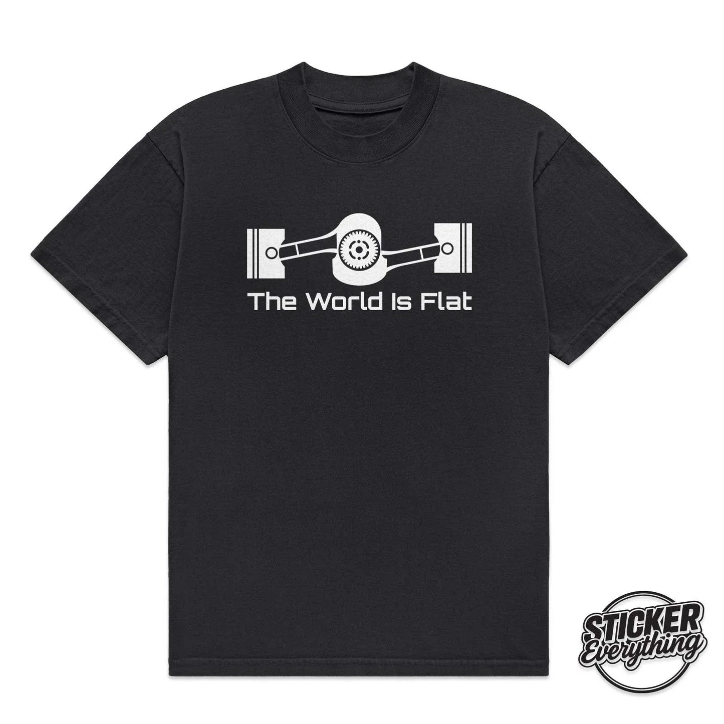 The World Is Flat Graphic Unisex Mens Fits SUBARU - Adult & Kids T-Shirts, Sweatshirts & Hoodies apparel design preview 1